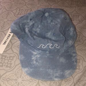 Blue Revival Ripple Baseball Hat